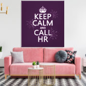 静保かなHR(任意の色) キャンバスプリント (インサイチュ (リビング))