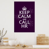 静保かなHR(任意の色) ポスター (キッチン)