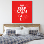 静保かなIT（任意の色） キャンバスプリント (インサイチュ (寝室))