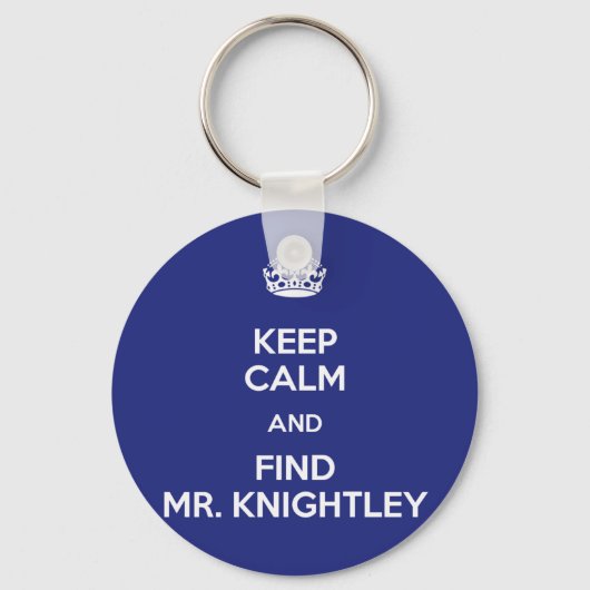 静保かなMr.Knightley Emma Jane Austen キーホルダー (正面)