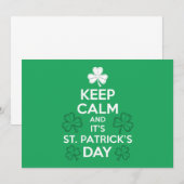 静保かなSt patricks dayアイルランド 招待状 (正面/裏面)
