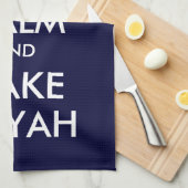 静保かにアリアを作る キッチンタオル (四つ折り)