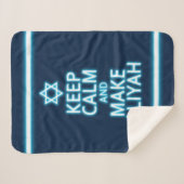 静保かにアリアを作る シェルパブランケット (正面(横))