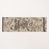 静保かにアリアを作る ヨガマット (正面(横))