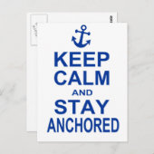 静保かにアンカー ポストカード (正面/裏面)