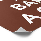 静保かにケーキを焼く ポスター (角)