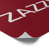 静保かにザズルオン！ ポスター (角)