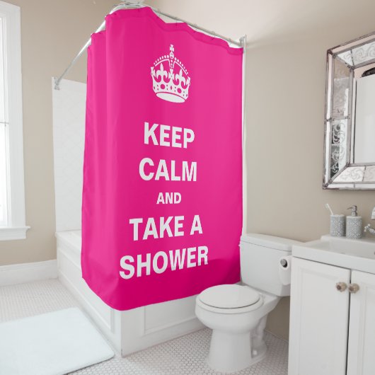 静保かにシャワーを浴ガーリーびる シャワーカーテン (インサイチュ)