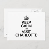 静保かにシャーロットを訪れる ポストカード (正面/裏面)