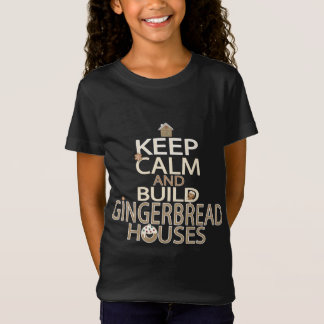静保かにジンジャーブレッドの家を建てる Tシャツ
