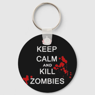 静保かにゾンビのキーチェーンを殺す キーホルダー