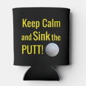 静保かにパットクーラーボックスを沈める 缶クーラー (裏面)