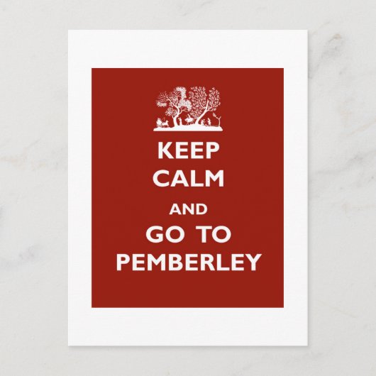 静保かにパンバリーに行く ポストカード (正面)