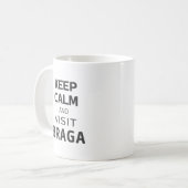 静保かにブラガを訪れる コーヒーマグカップ (正面左)