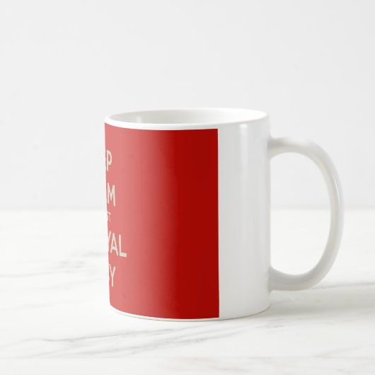 静保かにベビーだ王室の コーヒーマグカップ (右)