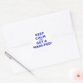 静保かにマニペディを手に入れる ラウンドシール (封筒)