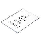 静保かにマルティーニを飲む ノートブック (左側)