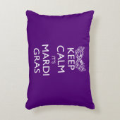 静保かにマルディグラスシーズン アクセントクッション (正面(垂直))