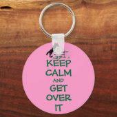 静保かに乗り越える キーホルダー (正面)