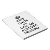 静保かに副校長を呼ぶ ノートパッド (アングル)