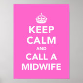 静保かに助産師に電話する ポスター (正面)