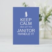 静保かに小使に任せろ サンキューカード (スタンド正面)