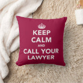 静保かに弁護士に電話する クッション (ブランケット)