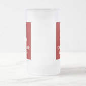 静保かに弁護士に電話する フロストグラスビールジョッキ (中央)