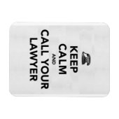 静保かに弁護士に電話する マグネット (横)