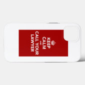 静保かに弁護士に電話する Case-Mate iPhoneケース (裏面 (横))