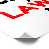 静保かに弁護士を務める ポスター (角)