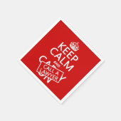 静保かに弁護士を呼ぶ スタンダードカクテルナプキン (角)