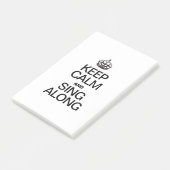 静保かに歌う ポストイット (アングル)