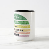 静保かに母と散らかさない ツートーンマグカップ (中央)