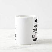 静保かに聞かせ読る コーヒーマグカップ (中央)