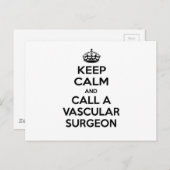 静保かに血管外科を呼ぶ ポストカード (正面/裏面)
