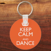 静保かに踊る キーホルダー (正面)