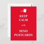 静保かに郵便はがきを送る ポストカード (正面/裏面)