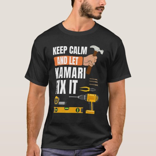 静保かに鎌利に手作りを直させる Tシャツ (正面)