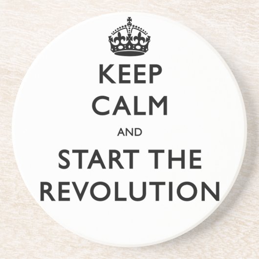 静保かに革命を開始 コースター (正面)