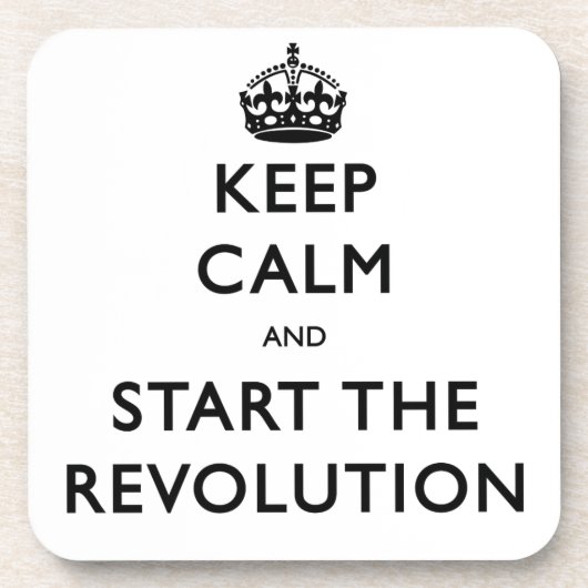 静保かに革命を開始 コースター (正面)