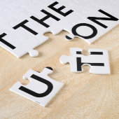 静保かに革命を開始 ジグソーパズル (側面)