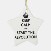 静保かに革命を開始 セラミックオーナメント (右)