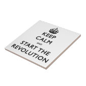 静保かに革命を開始 タイル (側面)