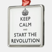 静保かに革命を開始 メタルオーナメント (左)