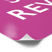 静保かに革命紫を開始 ポスター (コーナー)