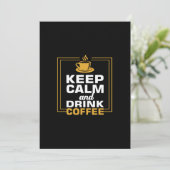 静保かに飲むコーヒー 招待状 (スタンド正面)