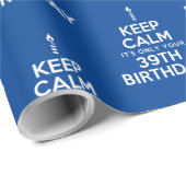 静保かに39誕生日 ラッピングペーパー (ロールコーナー)