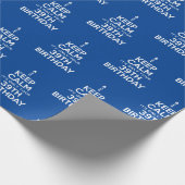 静保かに39誕生日 ラッピングペーパー (角)