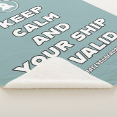 静保かに、あなたの船は有効な抱擁ファンダム シェルパブランケット (3/4)